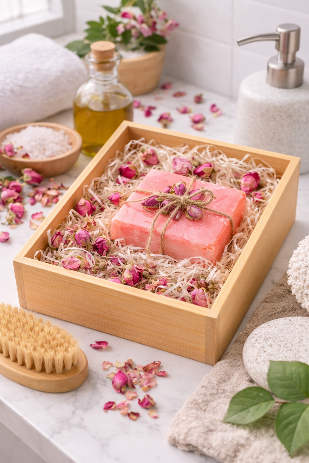 صابون الورد ﺻﺎﺑﻮﻥ ﺍﻷﻋﺸﺎﺏ ﻭﺍﻟﺰﻳﻮﺕ ﺍﻟﻄﺒﻴﻌﻴﺔ
